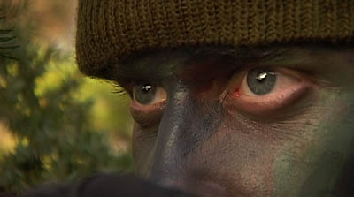 kamuflasjemalt soldat